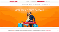 Desktop Screenshot of cadeaubox.be